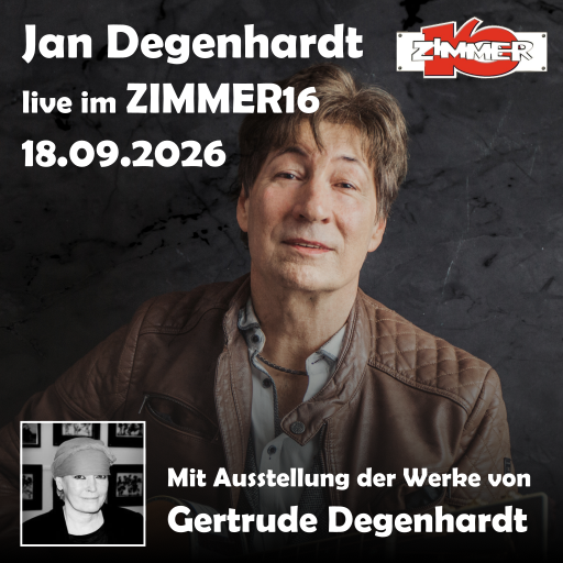Jan Degenhardt live im ZIMMER16, Berlin